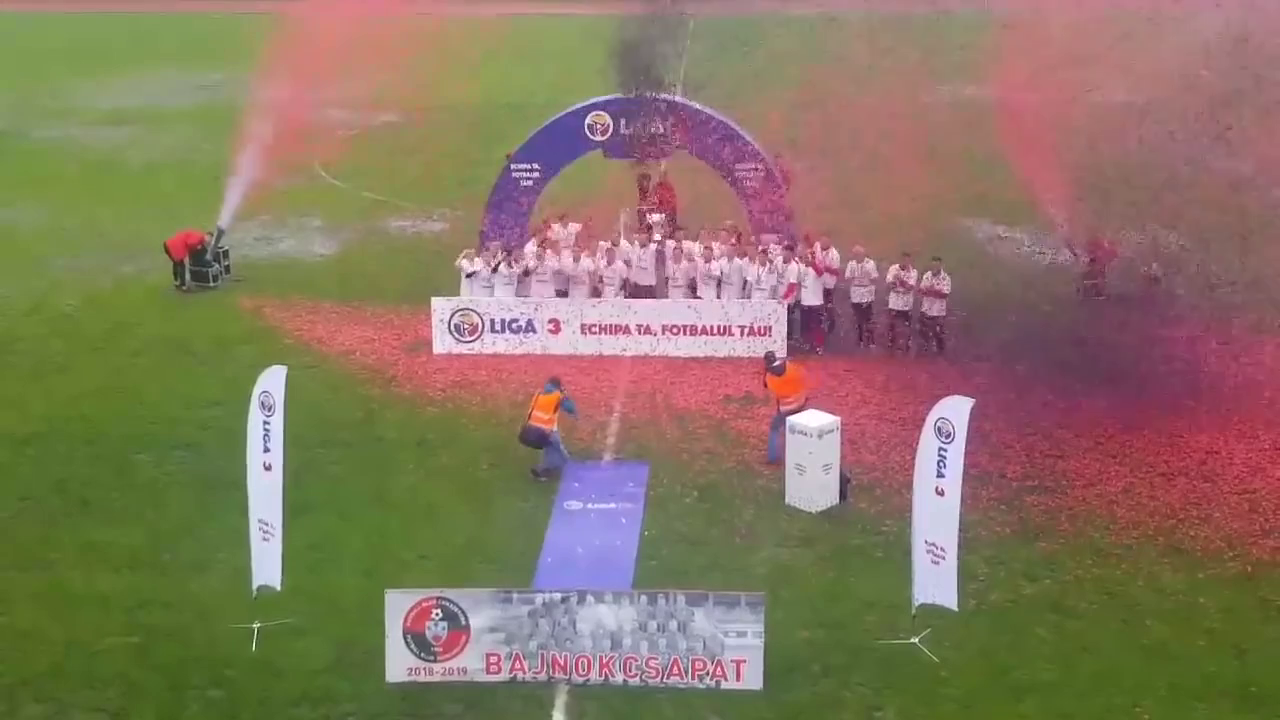 Így ünnepelték az FK Csíkszereda feljutását