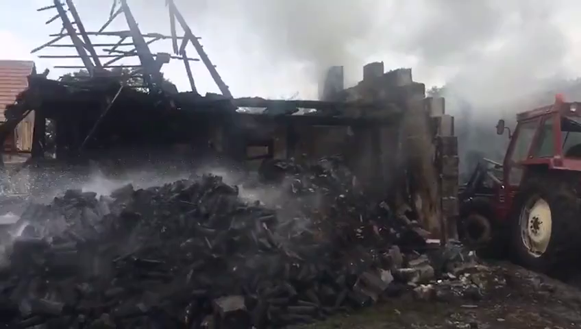 Hét órán át küzdöttek a lángokkal Szörcsén