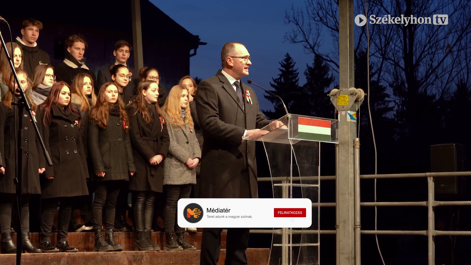 Idén már nem csak lélekben ünnepelhettek együtt március 15-én a csíkszeredaiak