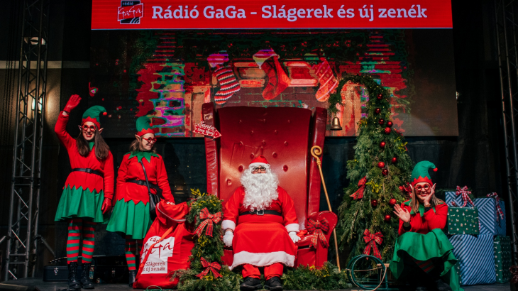 A Rádió GaGa Mikulása meghódította Székelyudvarhely városát