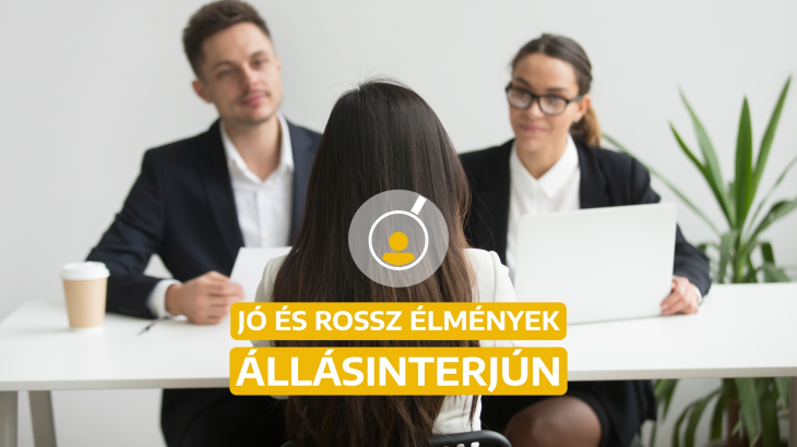 Jó és rossz élmény is lehet egy állásinterjú