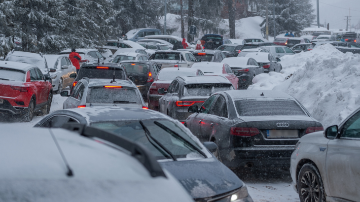 Szinte lehetetlen feljutni Hargitafürdőre
