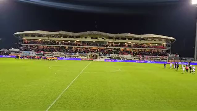 Így szólt a székely himnusz az FK Csíkszereda-Dinamo összecsapás után