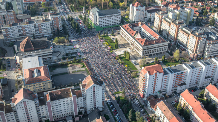 A Kárpát-medence legnagyobb ételszentelése Csíkszeredában